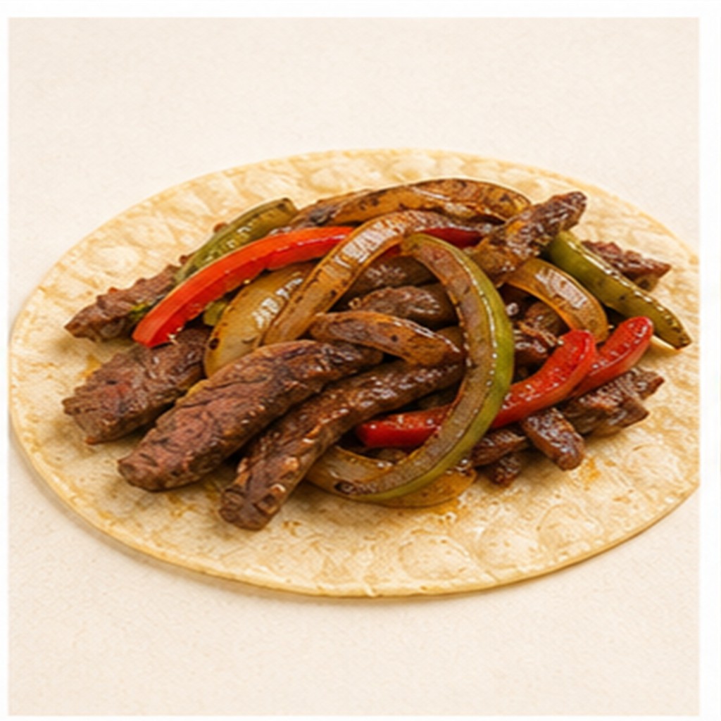 beef fajita taco